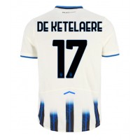 Stroje piłkarskie Atalanta Charles De Ketelaere #17 Koszulka Wyjazdowej 2025-26 Krótki Rękaw